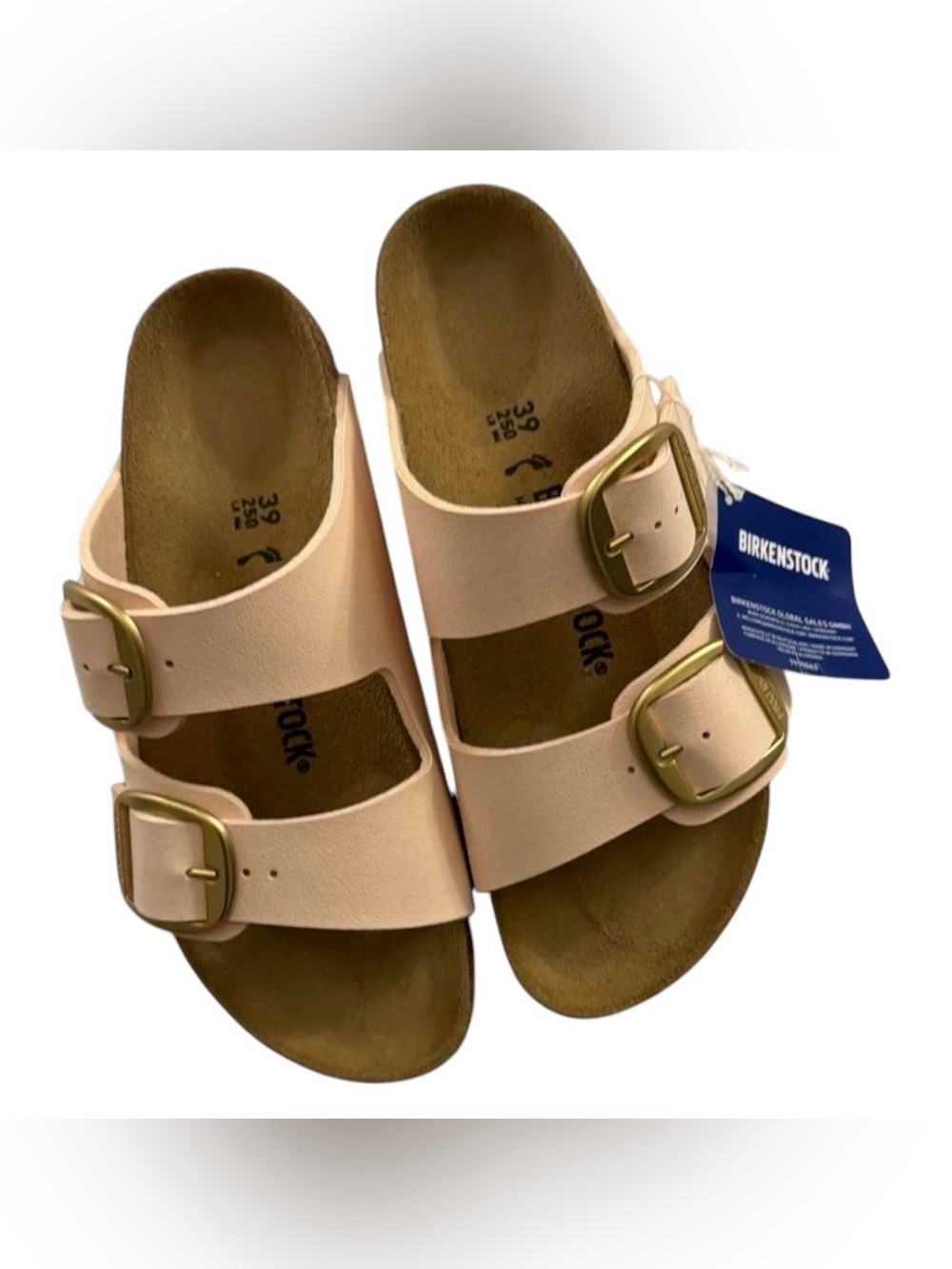 Birkenstocks women’s Arizona Big Buckle LIGHT ROSE NEW SIZE 7.5/39